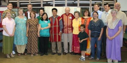 Missionary retreat participants